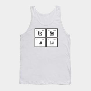 Honolulu City | Periodic Table Tank Top